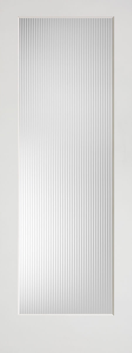 Reed Glass Door