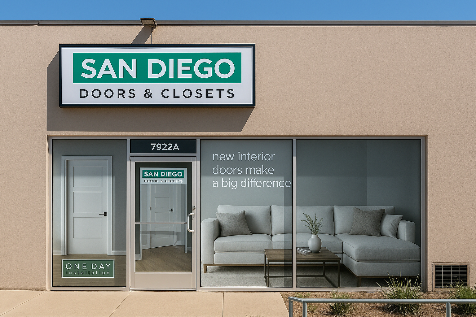 San Diego Doors and Closets Storefront