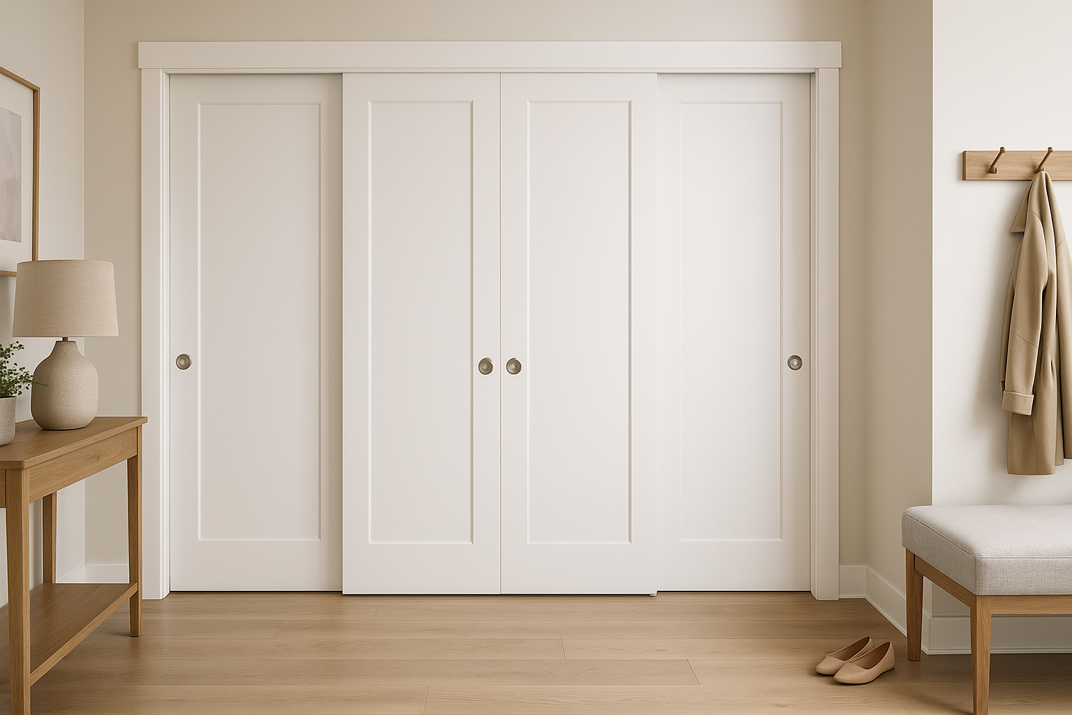 Space-Saving Closet Door Solutions for Older San Diego Homes