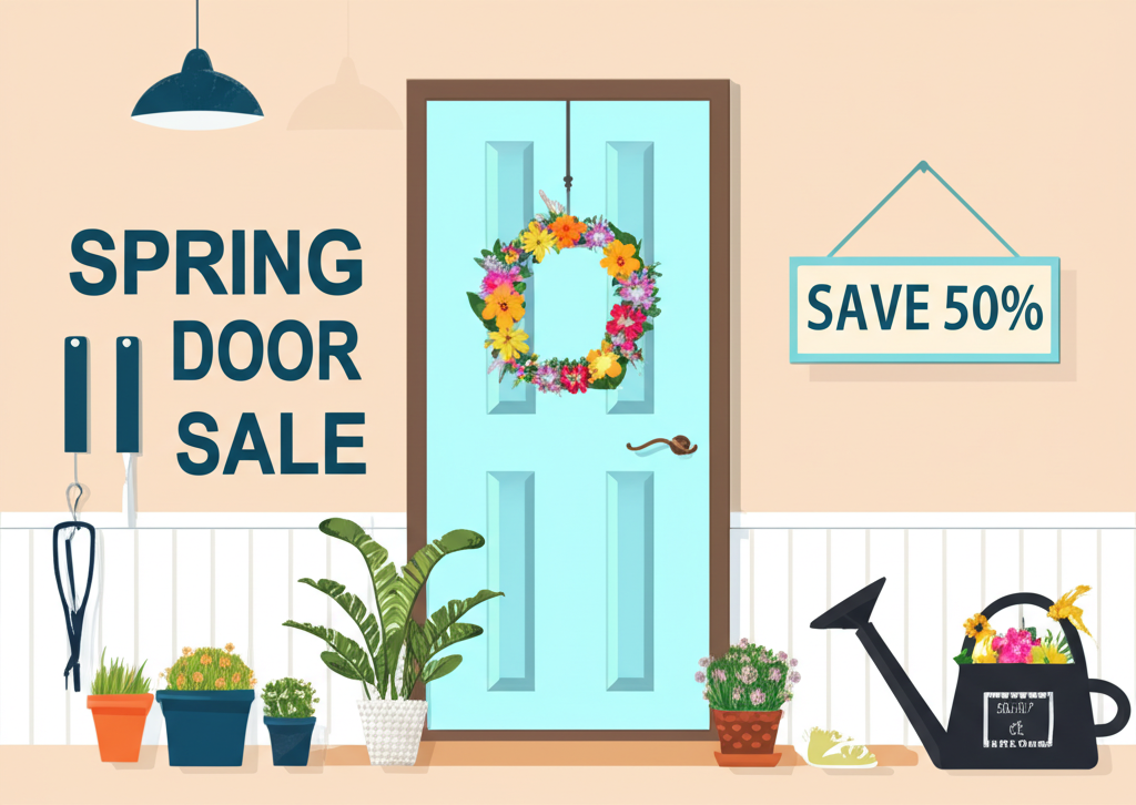 Spring Door Sale